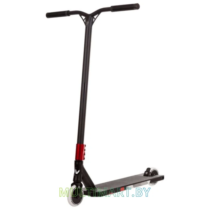 Самокат Novatrack Pixel 110A.PIXELS4.RD22 (черный/красный, 2022)